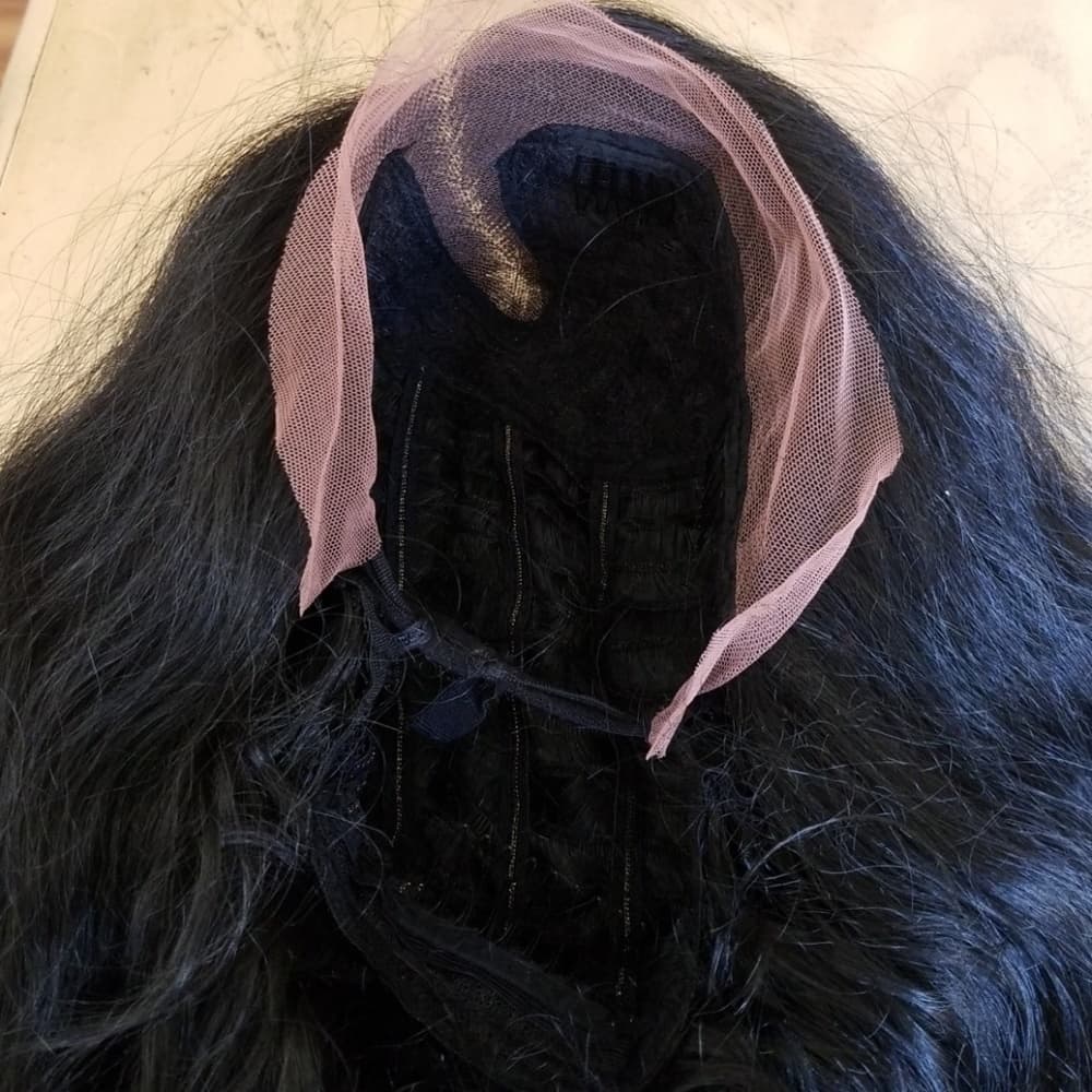 Curly Wave Lace Front Wig - Thumbnail 7
