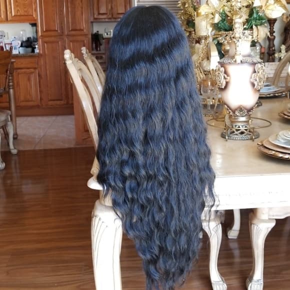 Curly Wave Lace Front Wig - Thumbnail 9