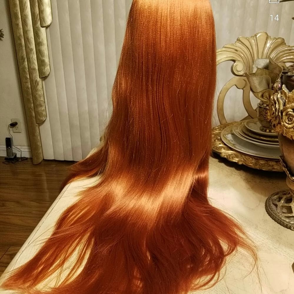 Copper Red Beauty LaceFront Wig 24-28 inches!!! - Thumbnail 5