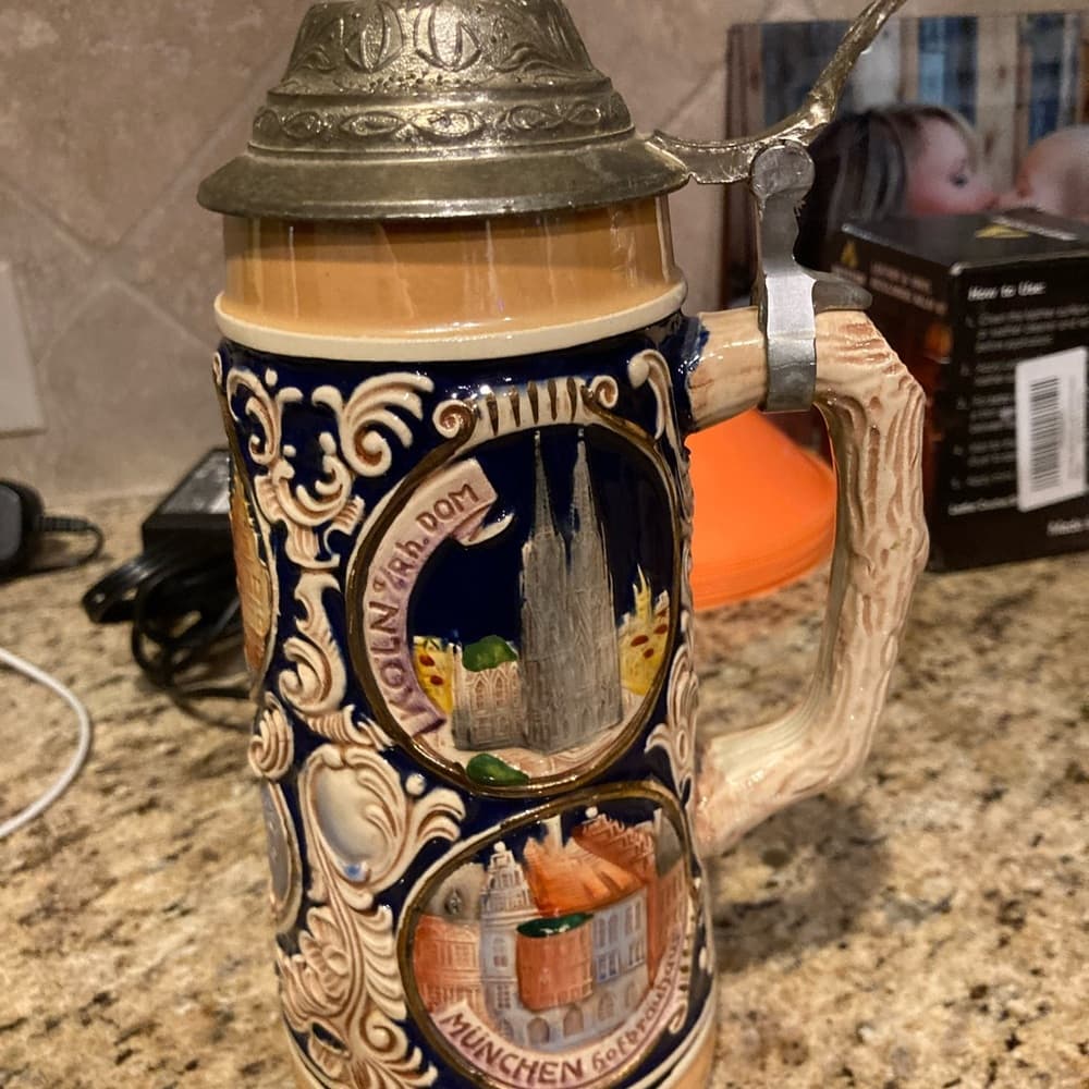 GERZ west Germany beer stein - Thumbnail 2
