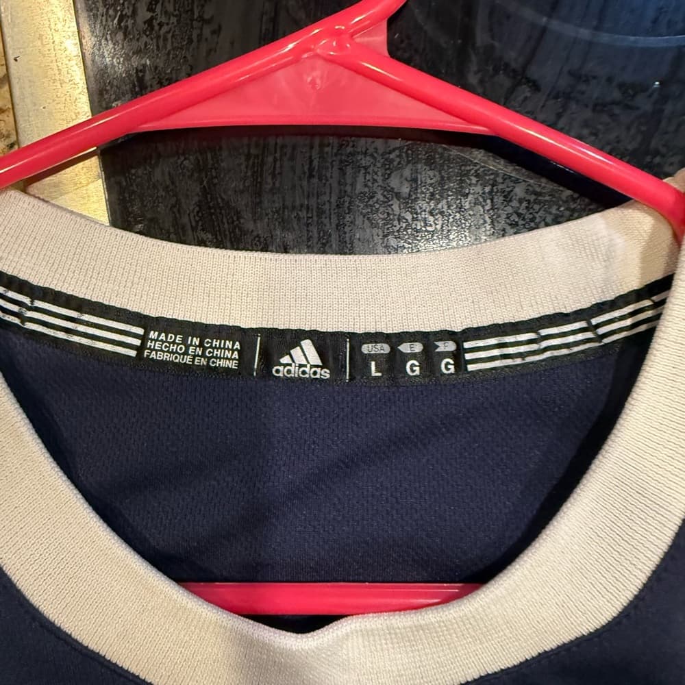 Adidas Kids Navy Thunder Jersey - Thumbnail 2