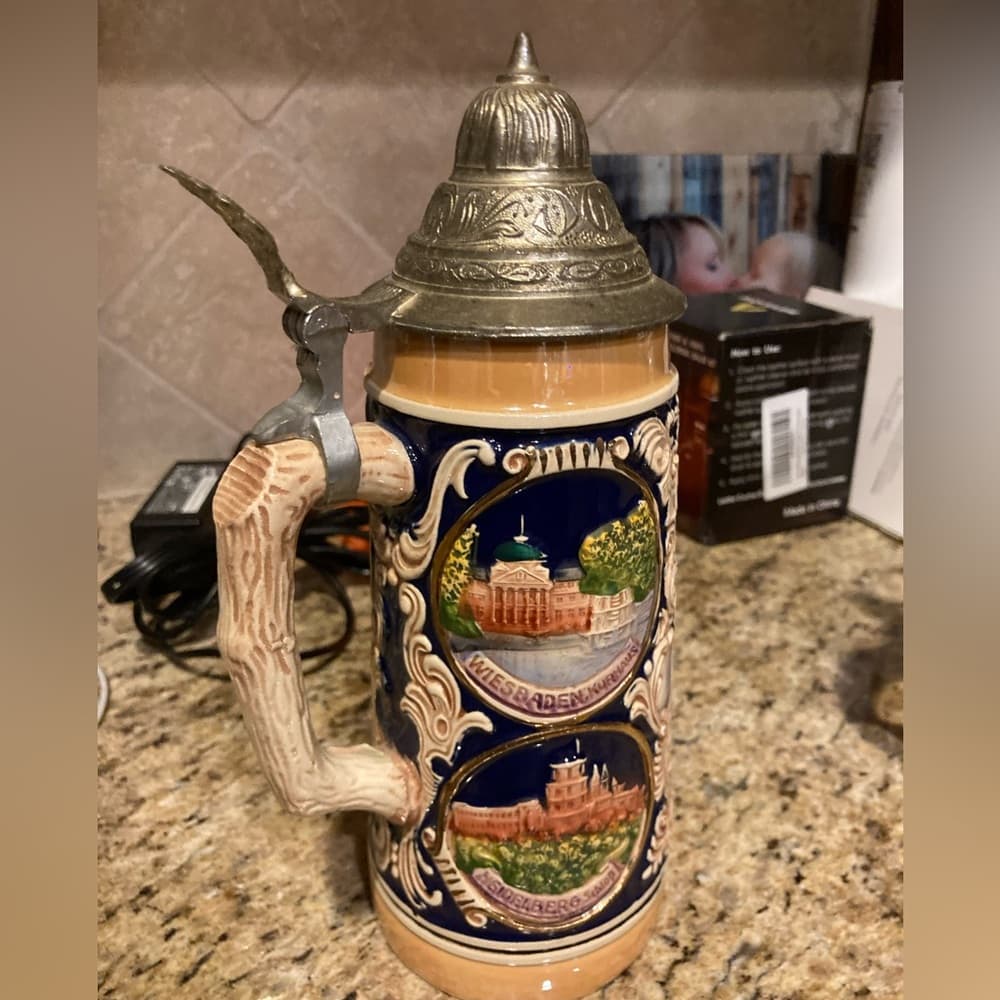 GERZ west Germany beer stein - Thumbnail 4