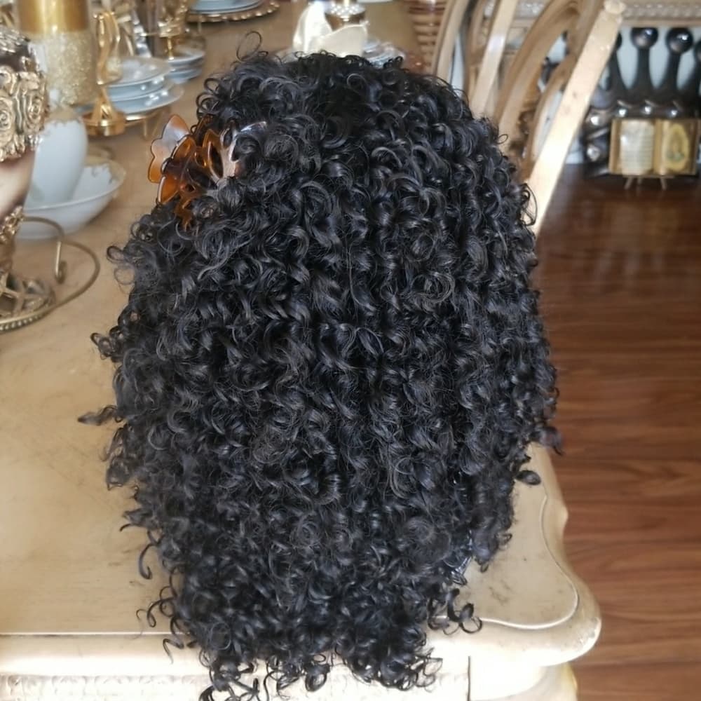 Black Curly Beauty Wig - Thumbnail 2