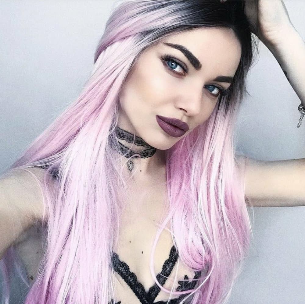 Ombre Pink Beauty LaceFront Wig 24-28 inches!!