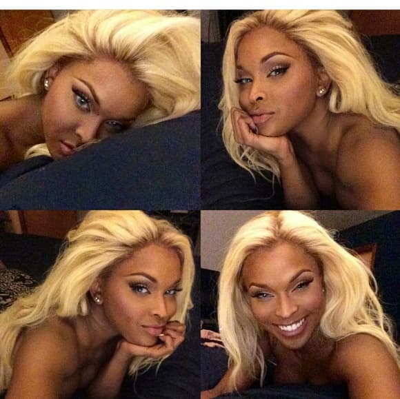 Blonde Beauty LaceFront Wig Wig 22-24 inches - Thumbnail 6