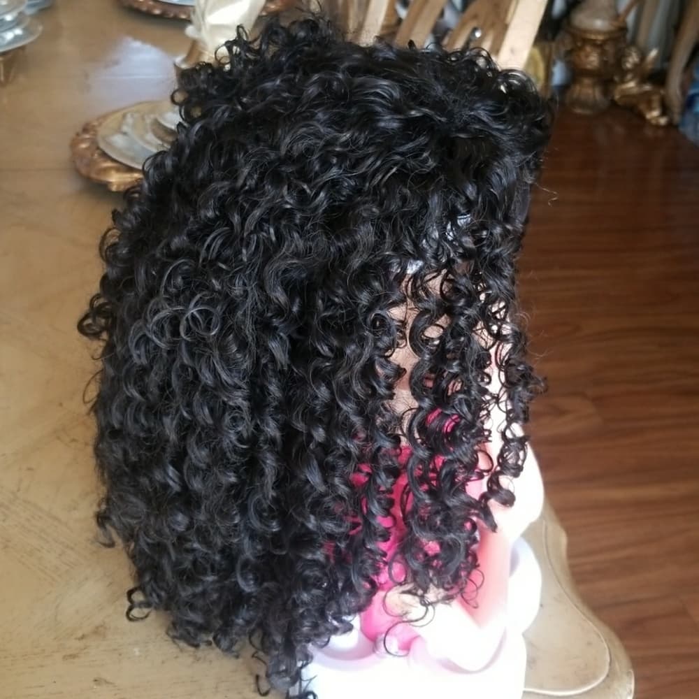 Black Curly Beauty Wig - Thumbnail 3