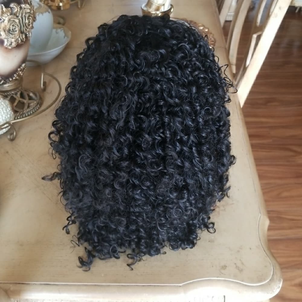 Black Curly Beauty Wig - Thumbnail 7