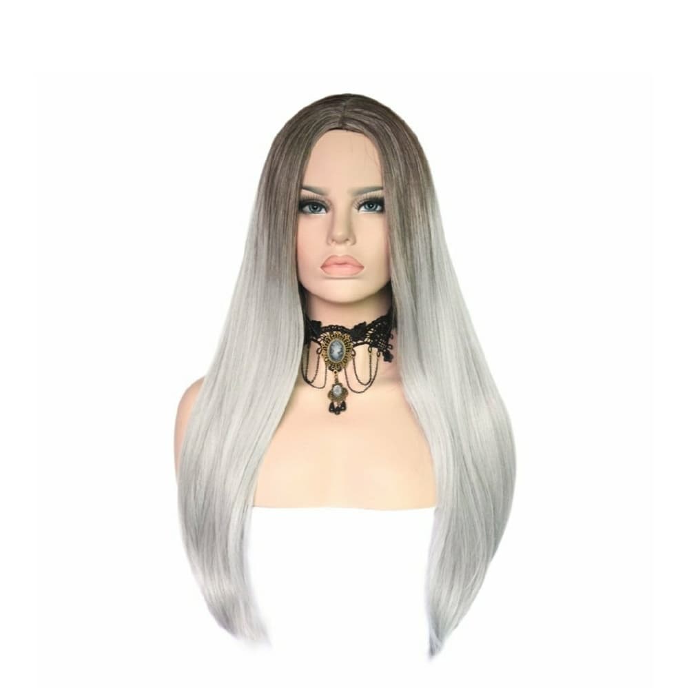 Ombre Gray Beauty Wig - Thumbnail 3