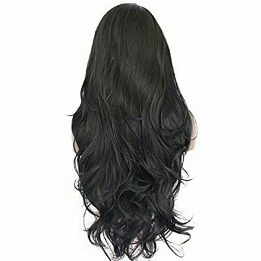 Wavy black Beauty Wig 24-26 inches!! - Thumbnail 3