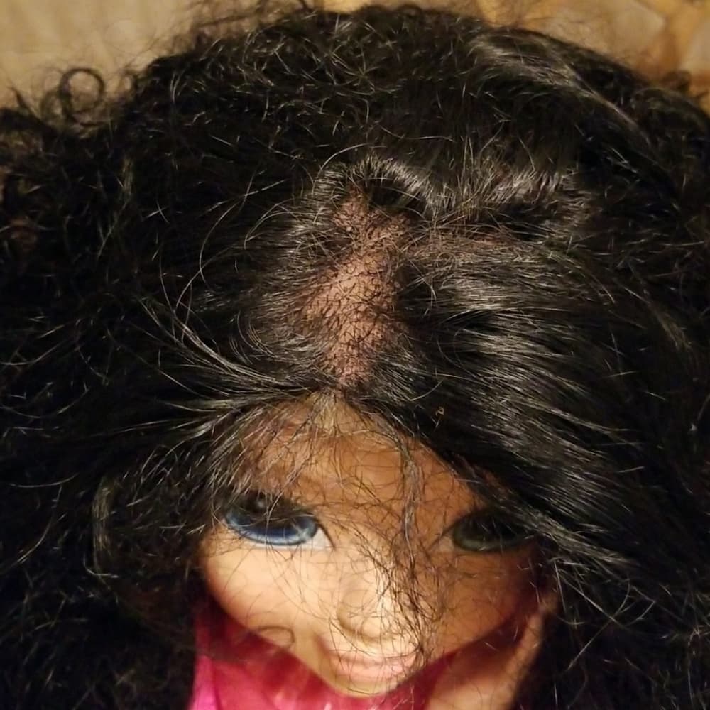 Used Curly Doll Wig - Thumbnail 2