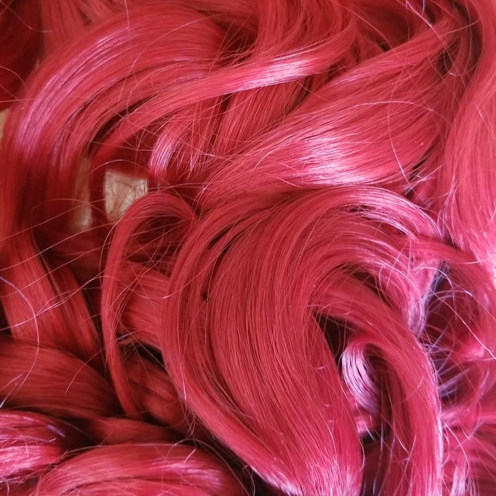 Intense Red Beauty Full Head clip in Extension - Thumbnail 2