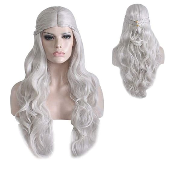 White Beauty Full Wig - Thumbnail 3