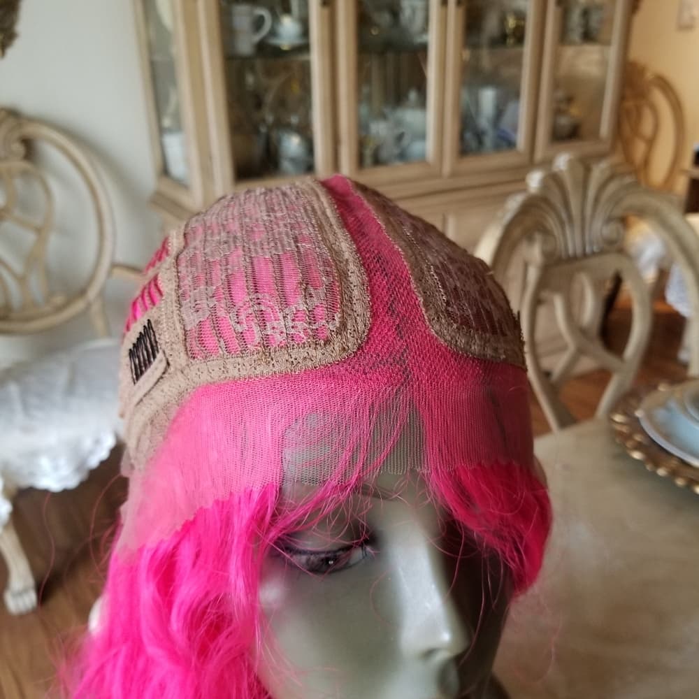 Dark Pink Lace Front Wig 40-45 inches!! - Thumbnail 14