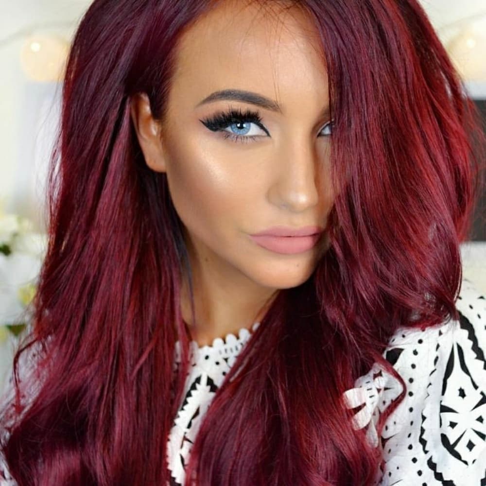 Red Beauty LaceFront Wig - Thumbnail 6