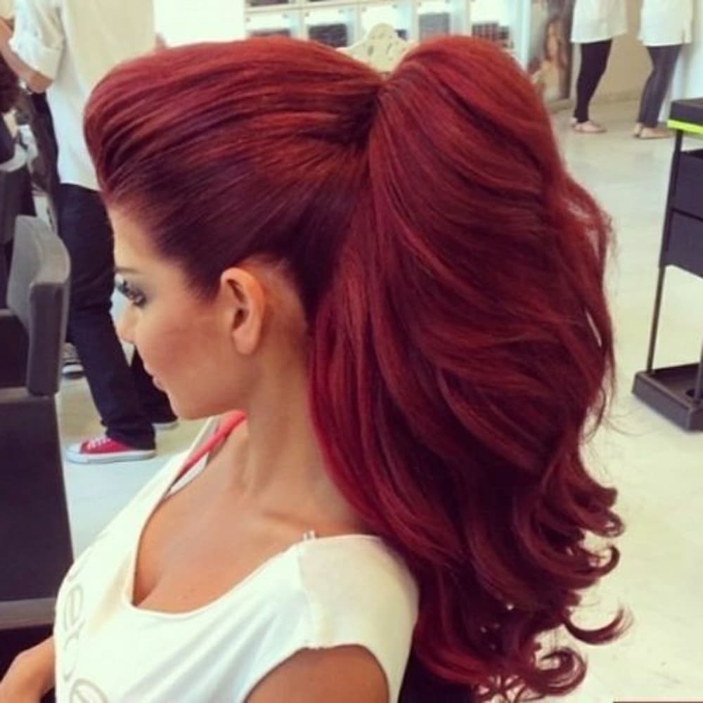 Red Beauty LaceFront Wig - Thumbnail 2