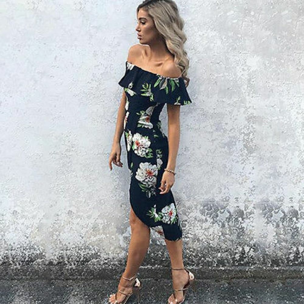 Flower Beauty Dress - Thumbnail 3