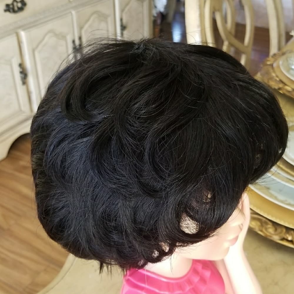100% Indian Remy Human Hair Wig - Thumbnail 5