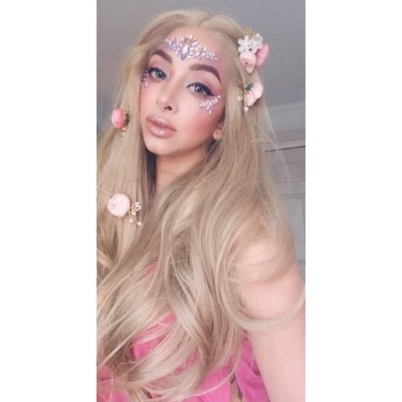 Blonde Beauty Lace Front Wig - Thumbnail 4