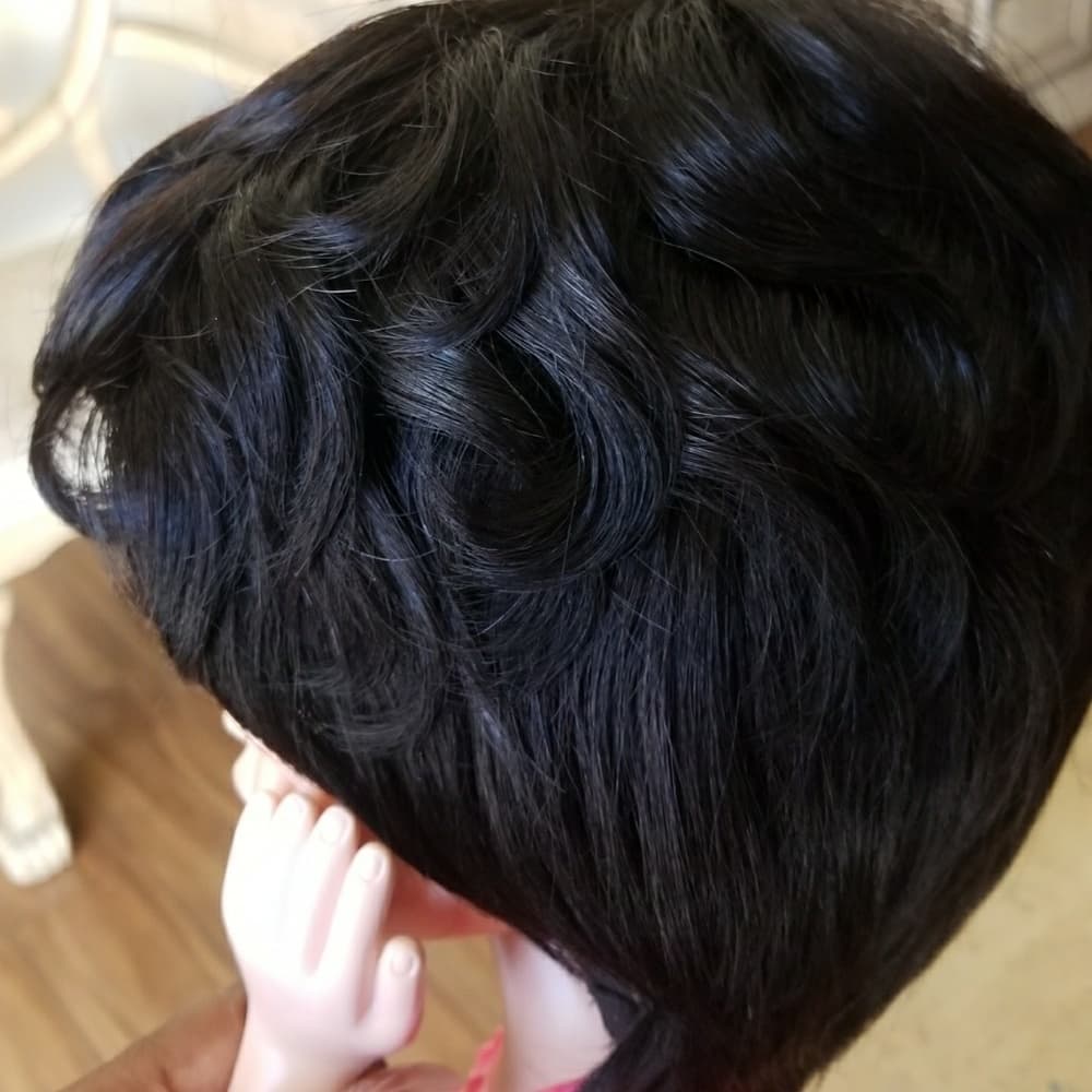 100% Indian Remy Human Hair Wig - Thumbnail 7