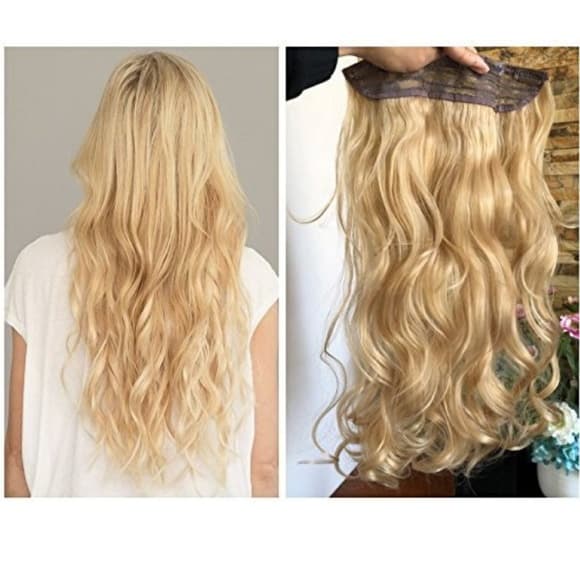 Blonde Full Head Clip in the Extension - Thumbnail 6