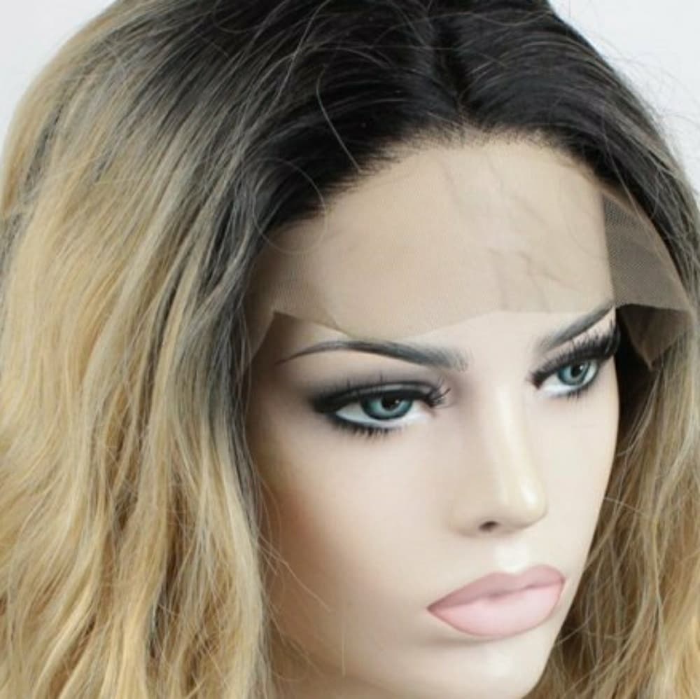 Ombre Blonde Beauty LaceFront Wig Wig inches - Thumbnail 2