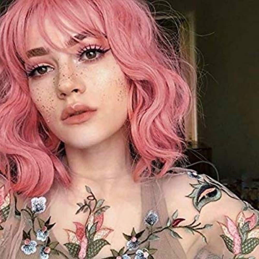 Pink Beauty Full Wig - Thumbnail 6