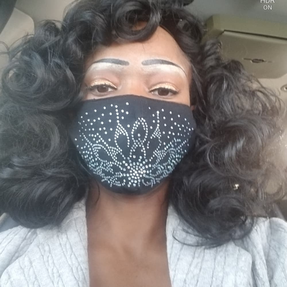 Black Big Curly Full Wig!! - Thumbnail 6