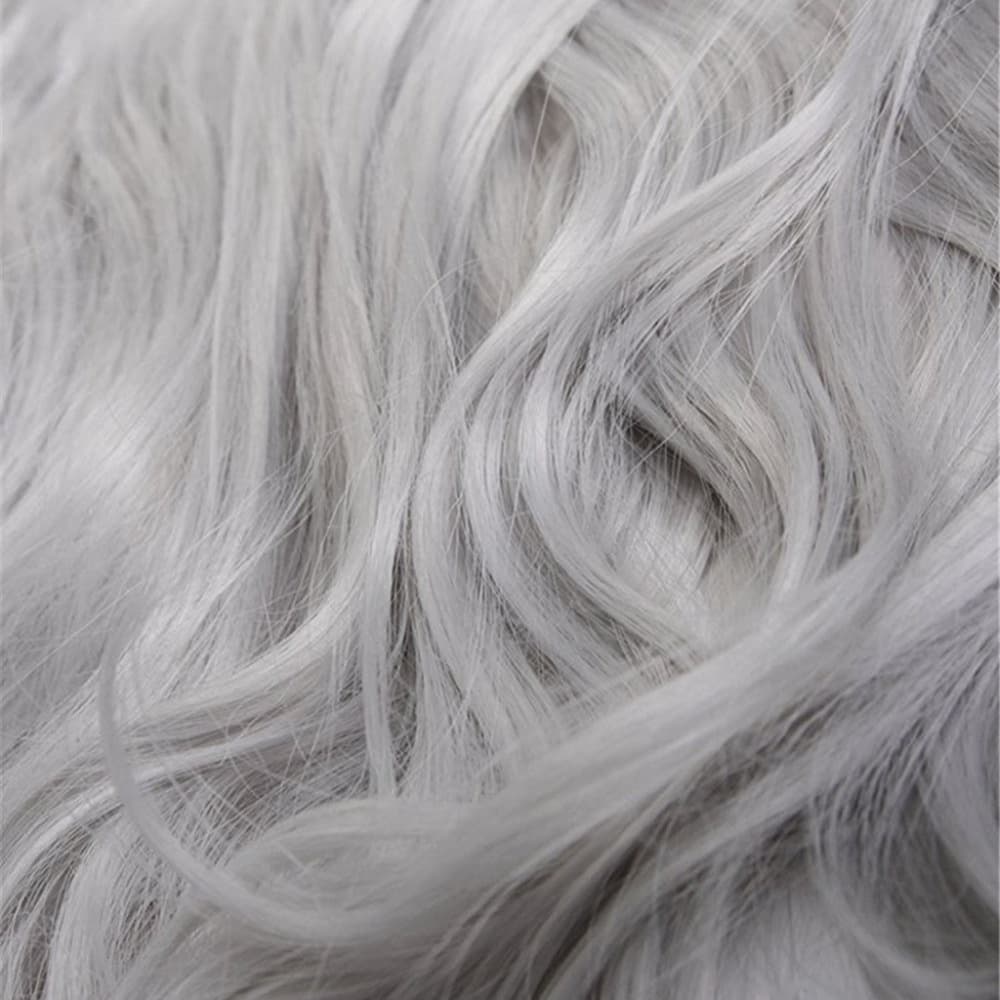 Silver White Clip in Extension - Thumbnail 2