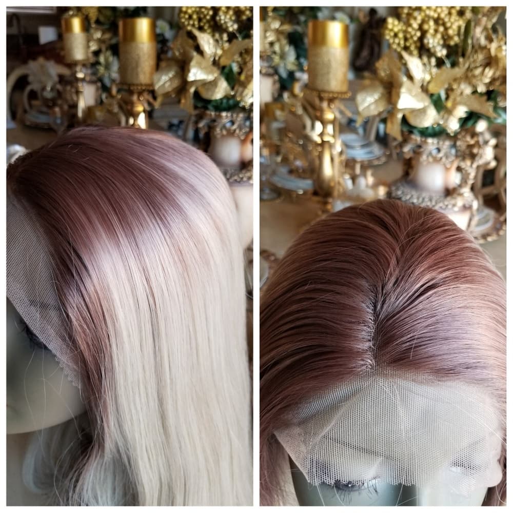 Ombre Blonde Beauty Lace Wig - Thumbnail 2
