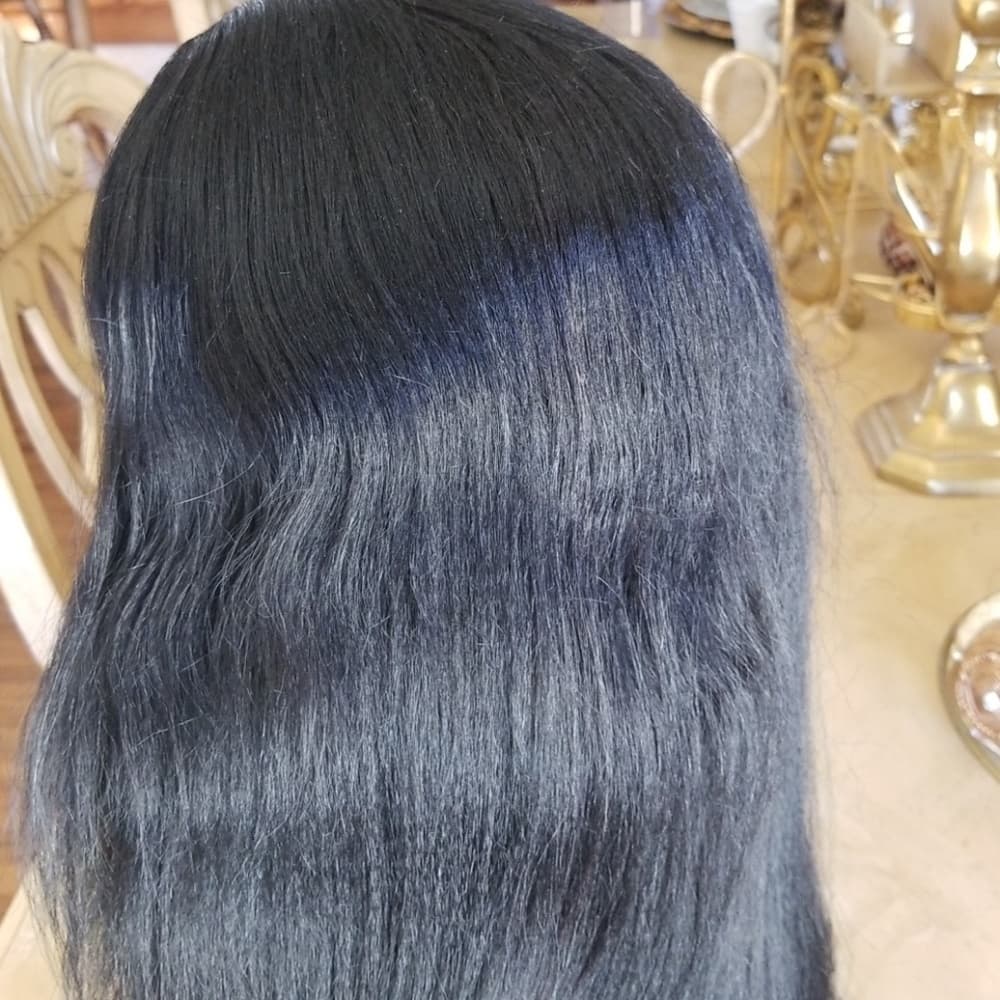 Brazilian Virgin Remy Lace Front Wig - Thumbnail 2