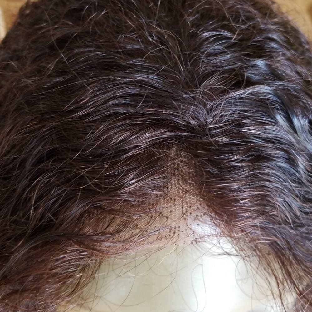 Used Human Hair Wig 8-10 inches - Thumbnail 4