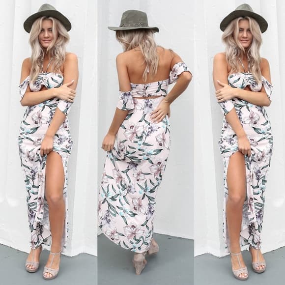 Boho Long Beauty Dress - Thumbnail 3