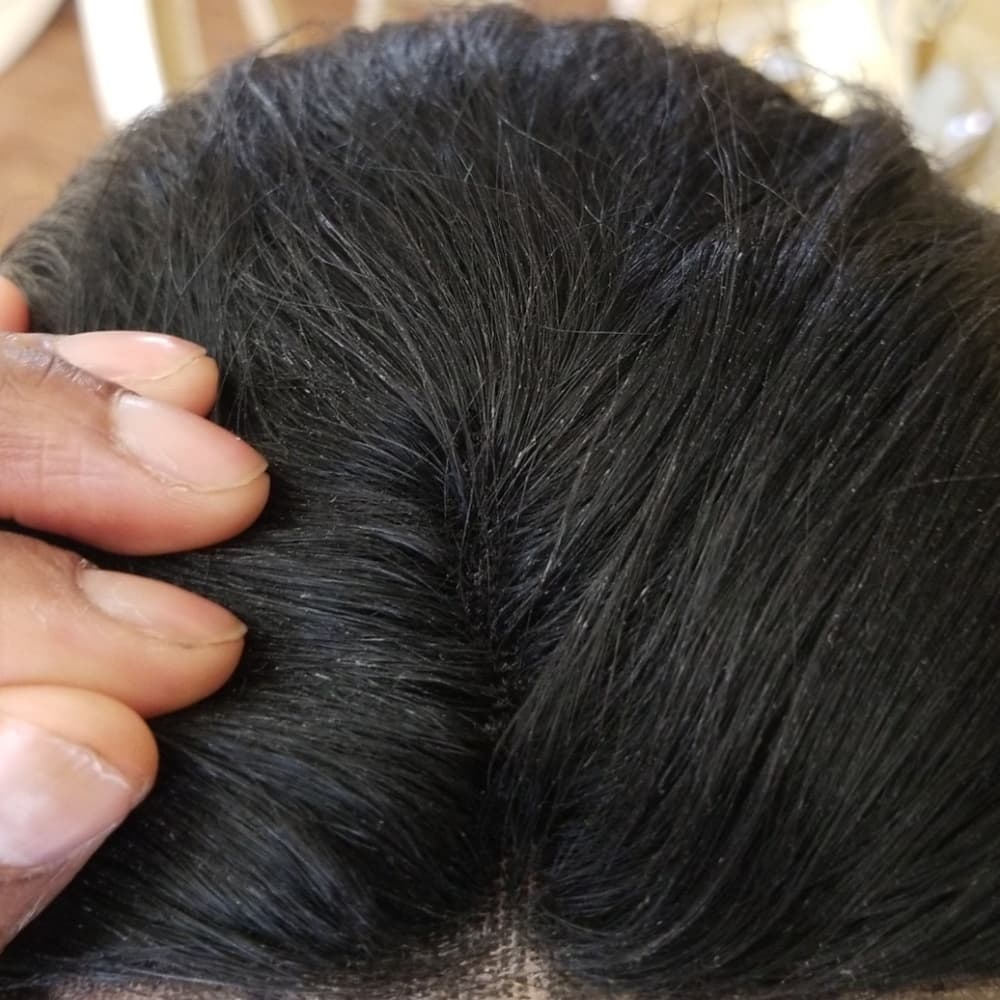 Brazilian Virgin Remy Lace Front Wig - Thumbnail 5