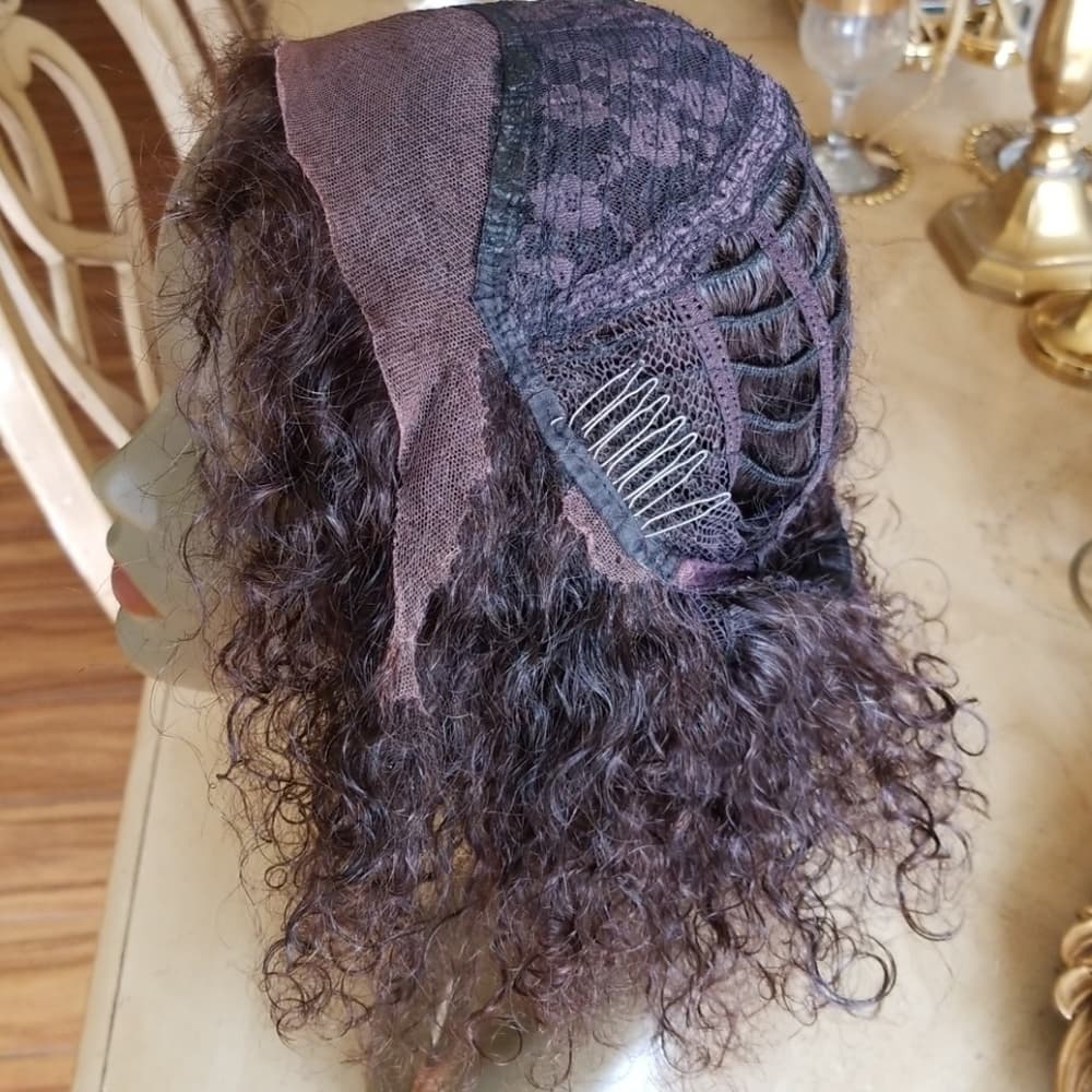 Used Human Hair Wig 8-10 inches - Thumbnail 7