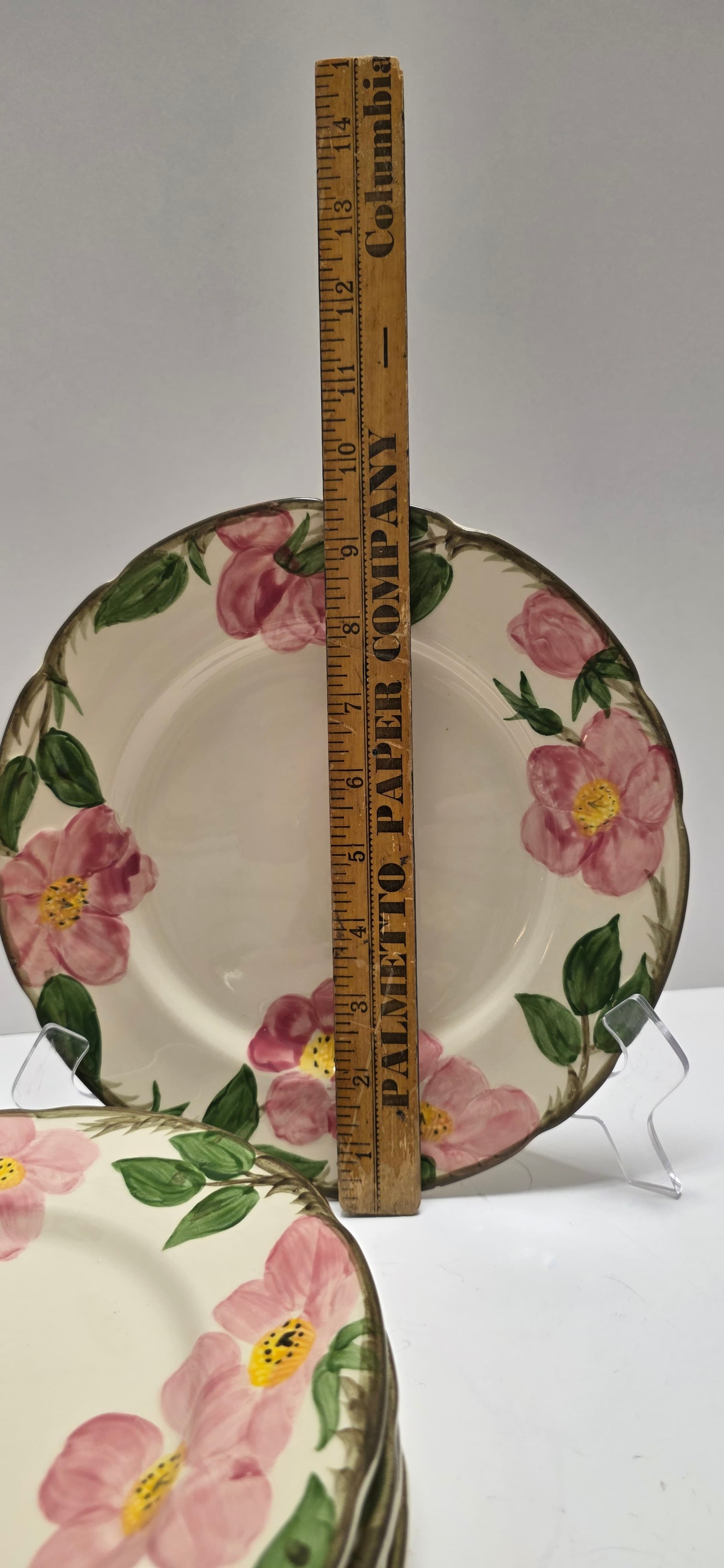 Franciscan Ware Breakfast Plate 9.5" Backstamp: Made in USA 1972-74 - Thumbnail 6