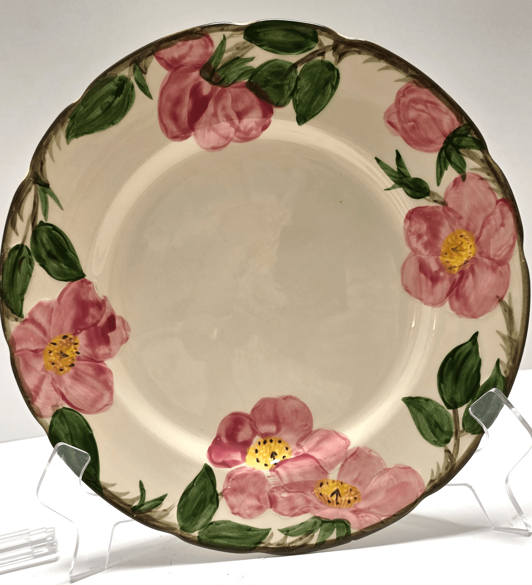 Franciscan Ware Breakfast Plate 9.5" Backstamp: Made in USA 1972-74 - Thumbnail 3