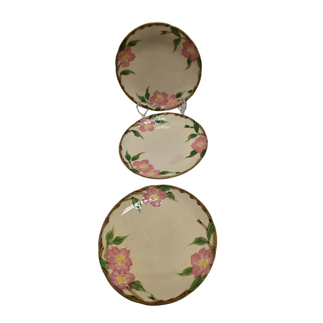 El Rancho Pottery Bowls Hand Painted 4pc. - Thumbnail 2