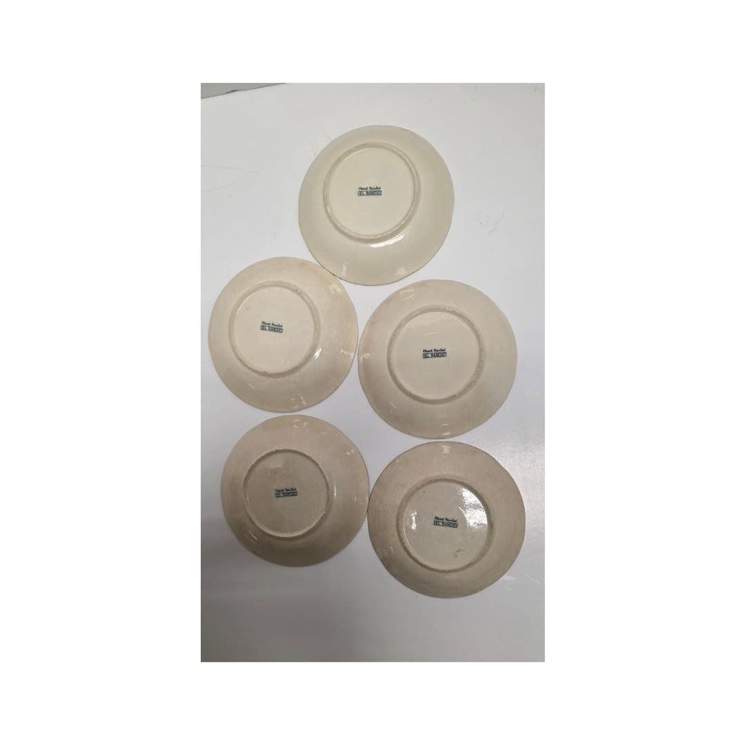 El Rancho Pottery Bowls Hand Painted 4pc. - Thumbnail 5