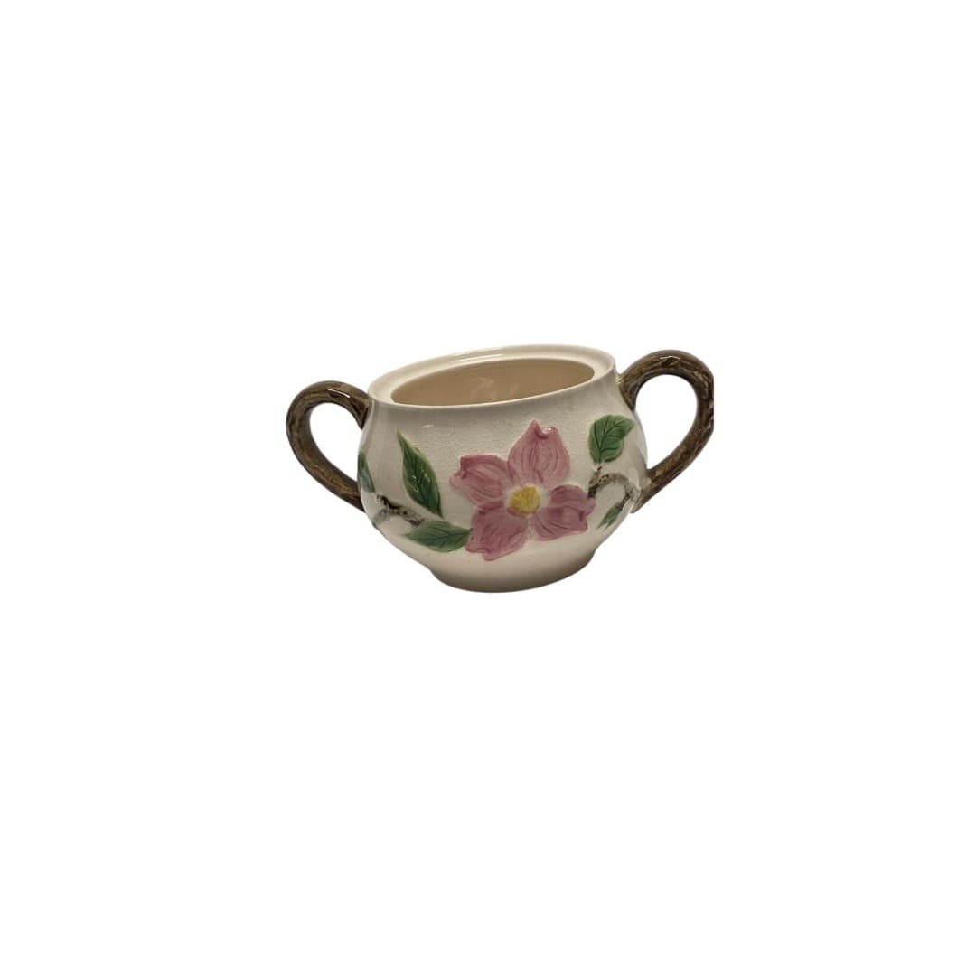 Vintage El Rancho Desert Rose Pre-Franciscan(1930s) Sugar + Creamer /w Lid - Thumbnail 12