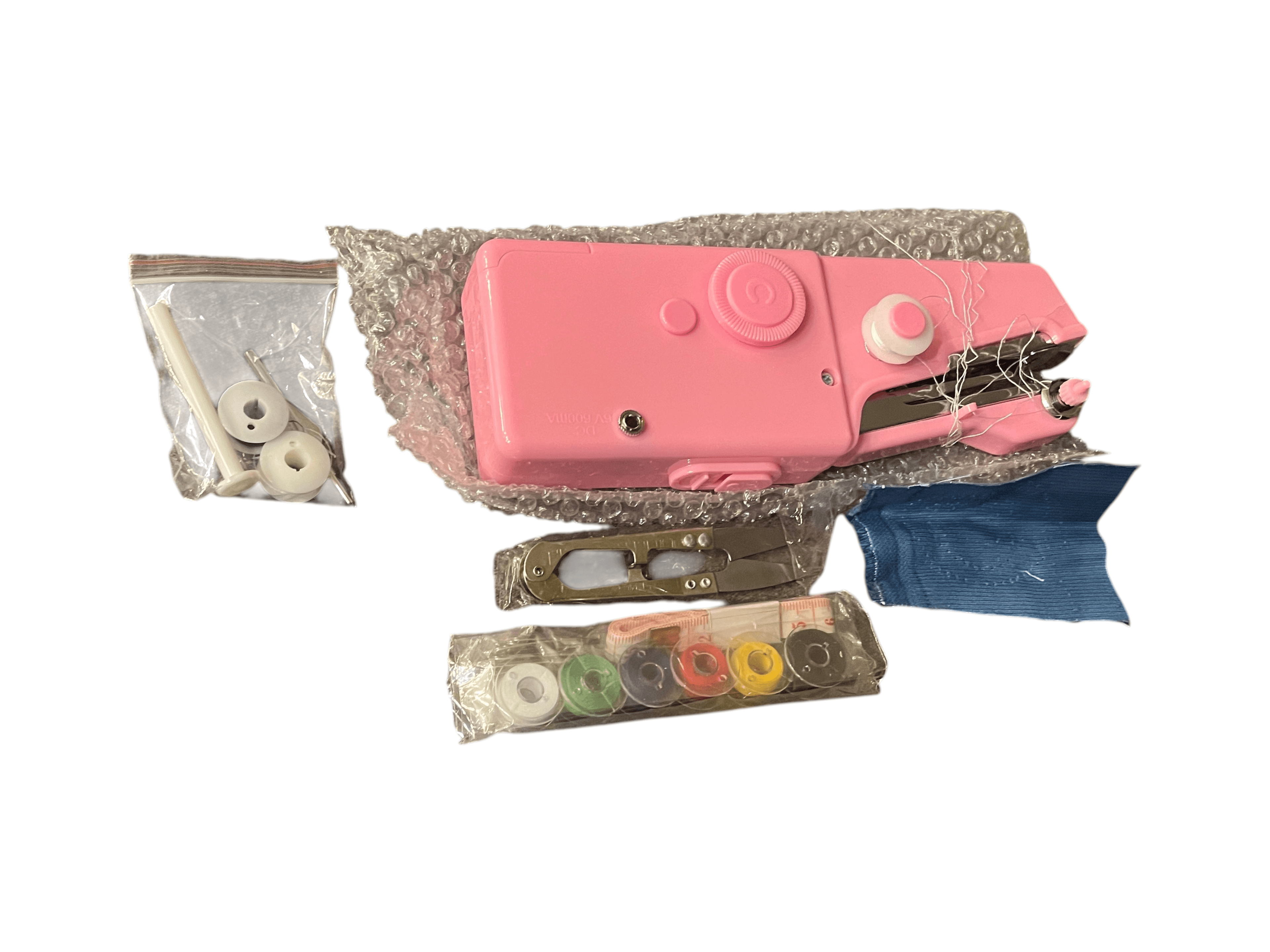 Pink Handy Stitching Handheld Sewing Machine - Thumbnail 4