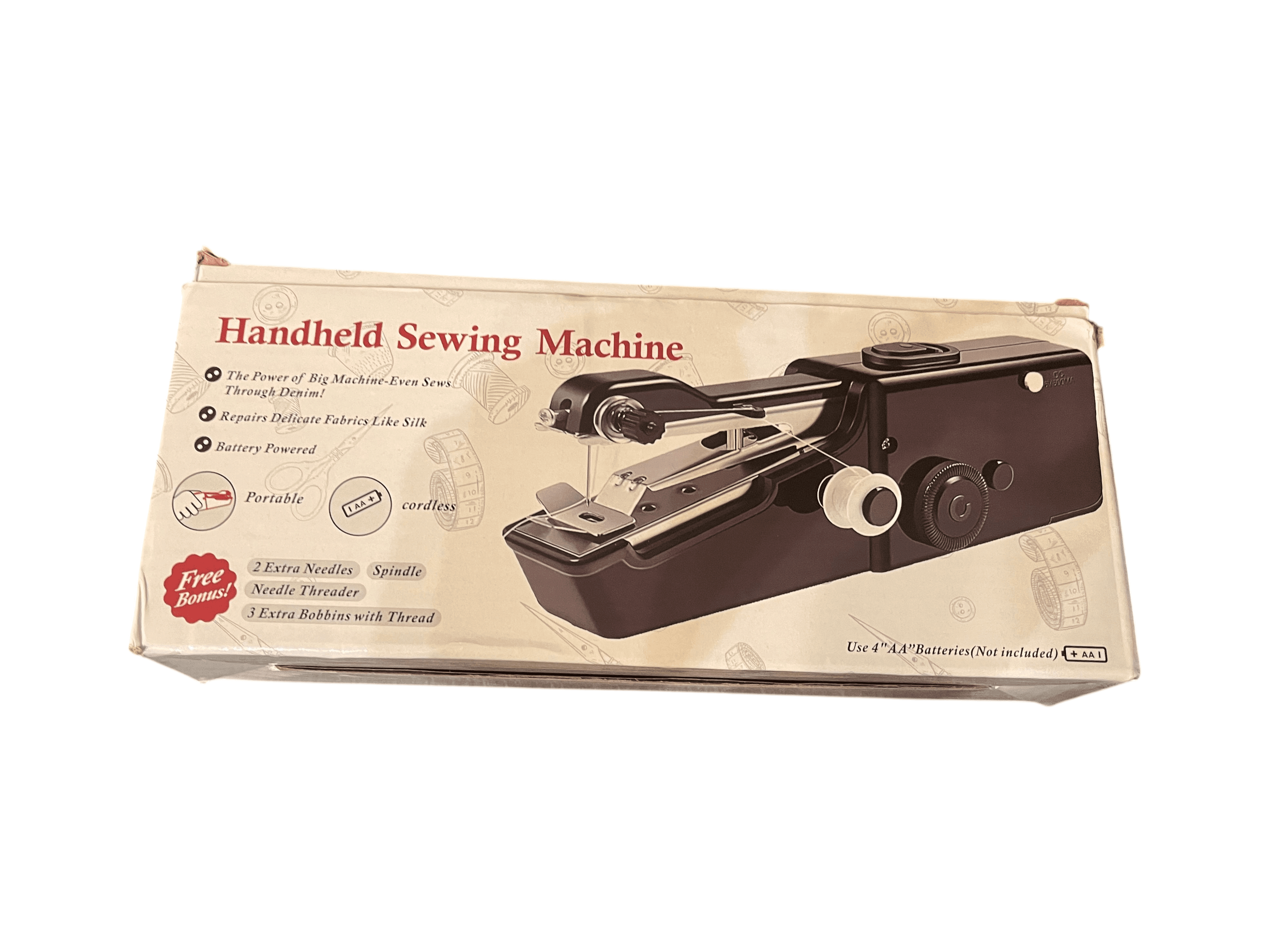 Pink Handy Stitching Handheld Sewing Machine - Thumbnail 5