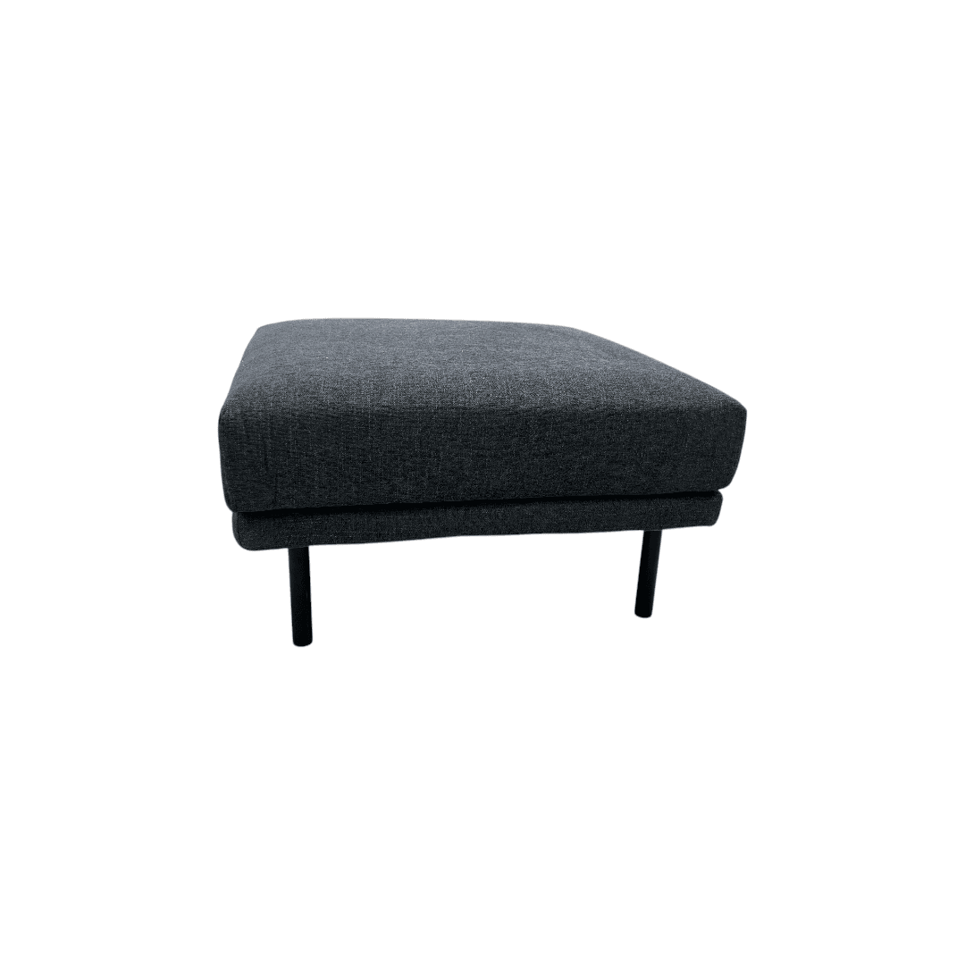 Burrow Range Ottoman - Heather Charcoal - Thumbnail 3