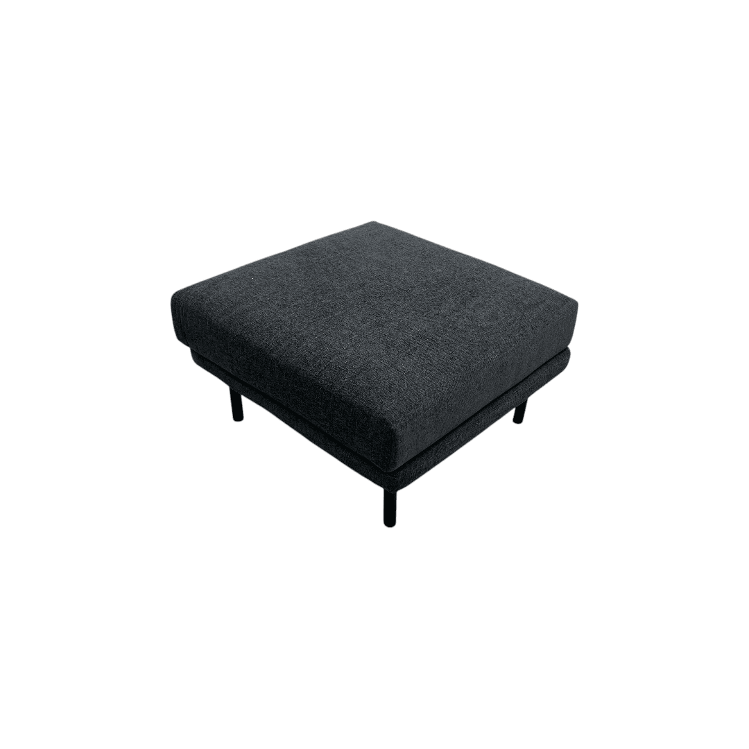 Burrow Range Ottoman - Heather Charcoal - Thumbnail 6