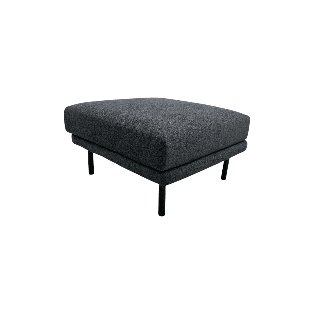 Burrow Range Ottoman - Heather Charcoal - Thumbnail 2