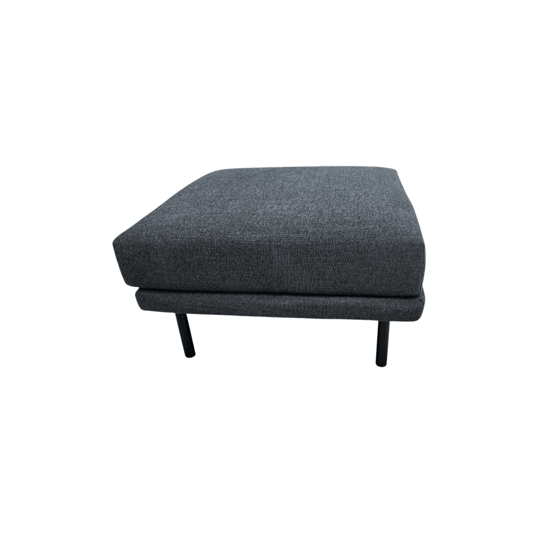Burrow Range Ottoman - Heather Charcoal - Thumbnail 5