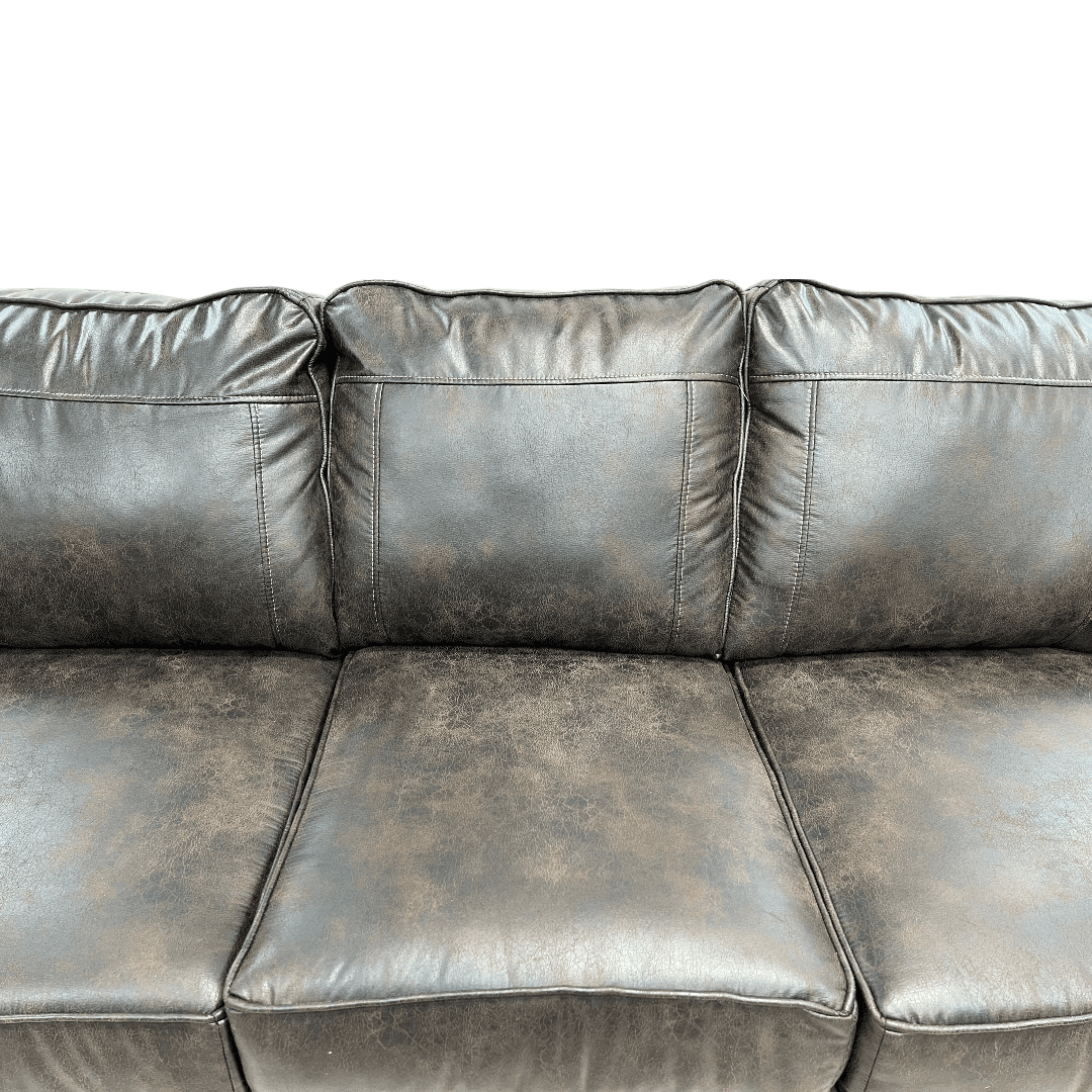 Canora Grey Macalla Faux Leather Sofa - Thumbnail 8