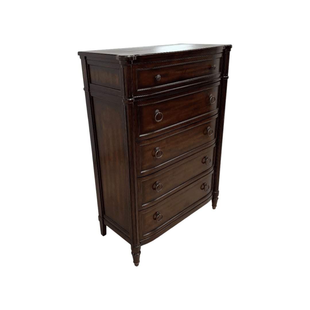Hooker Furniture Charleston 5-Drawer Cherry Wood Accent Chest Maraschino Cherry - Thumbnail 11