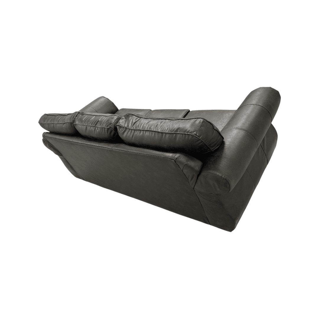 Canora Grey Macalla Faux Leather Sofa - Thumbnail 10
