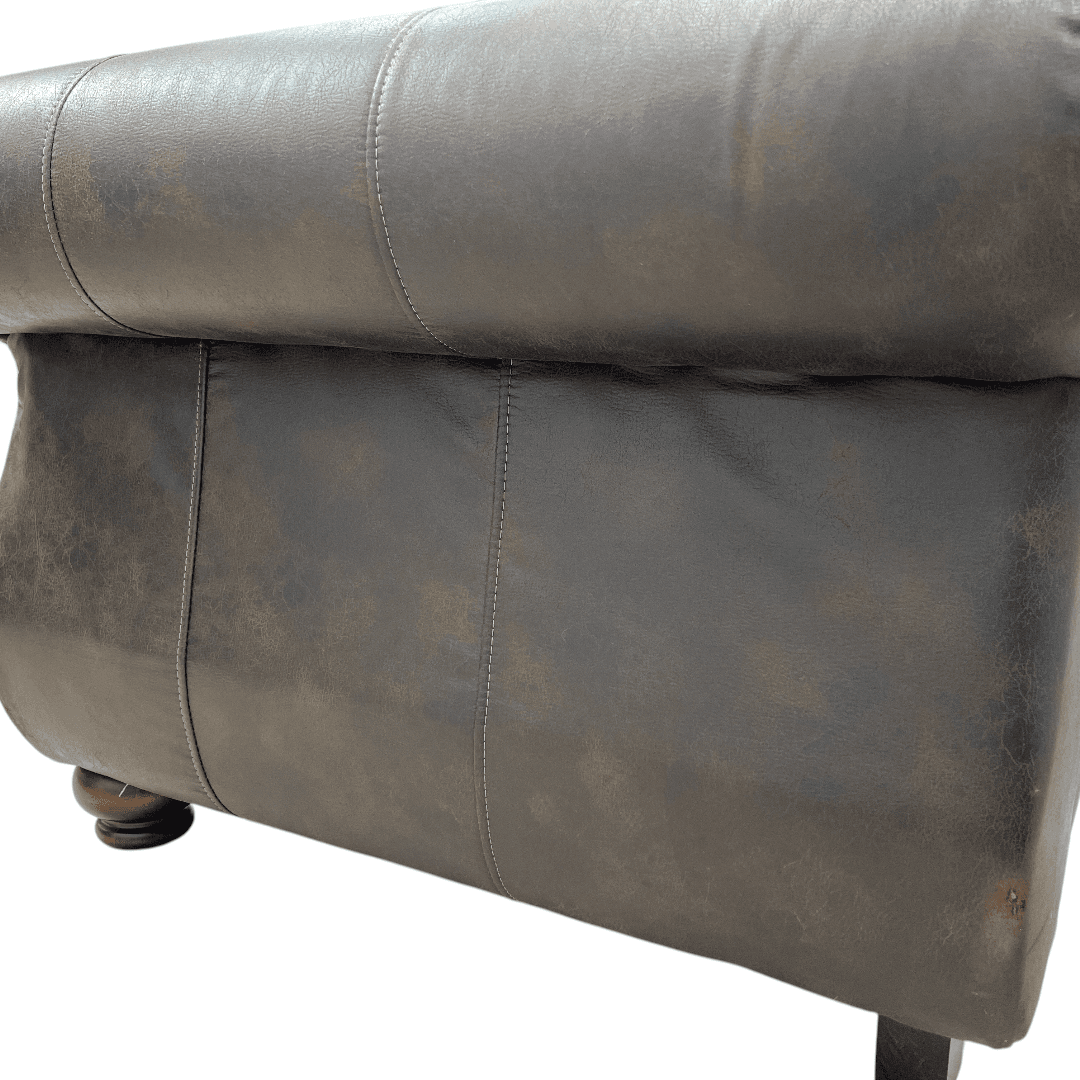 Canora Grey Macalla Faux Leather Sofa - Thumbnail 13