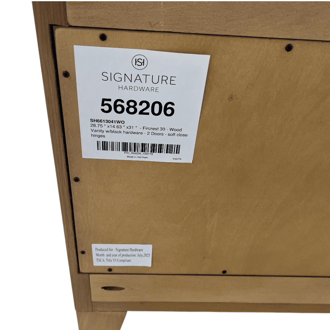 Signature Hardware Fircrest Single Bathroom Vanity - Thumbnail 15